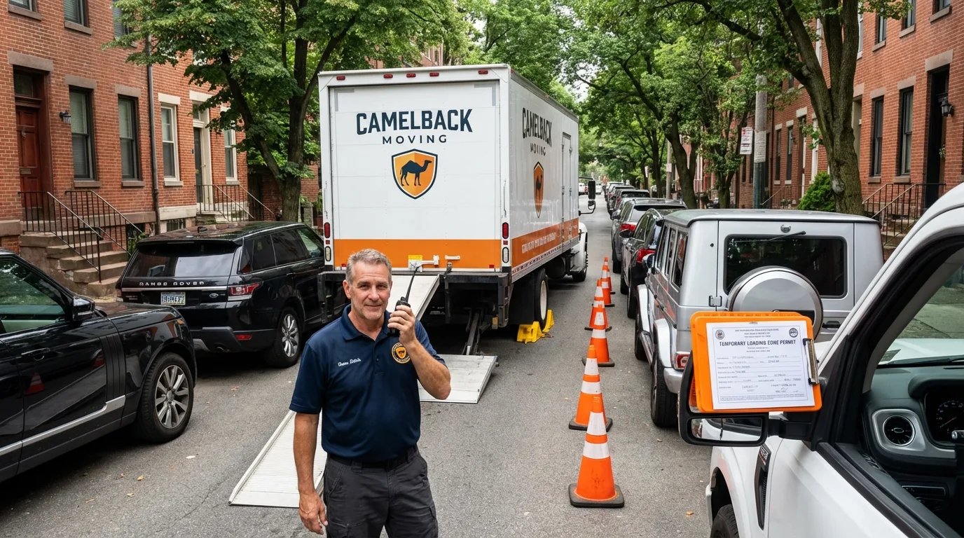City street loading permit setup in Newburyport, MA